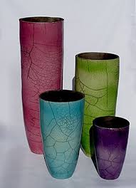 Vase Contemporain Poterie Raku Par Fabienne L Hostis Kaolin Creations Raku Poterie Art Ceramique