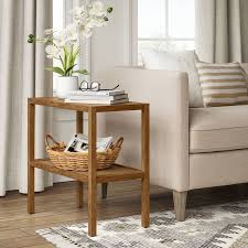 Warwick Narrow Accent Table Brown Threshold In 2020 Side Table Wood Accent Table Wooden Accent Table