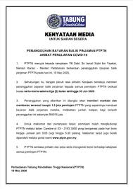 Dianugerahkan ijazah sarjana muda kelas pertama ( rujuk nota di bawah) oleh ipt. Covid19 Penangguhan Bayaran Balik Pinjaman Ptptn Hingga 30 Jun Cms Johor Info