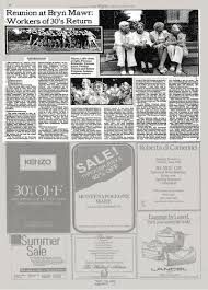 Bmfi works with area schools and also offers film studies courses for adults. Reunion At Bryn Mawr Workers Of 30 S Return The New York Times