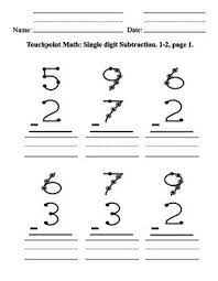 Subtraction display tables and picture subtraction help your kids understand this arithmetic operation in a lucid way. 34 Touch Point Math Worksheet Free Worksheet Spreadsheet