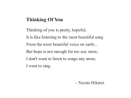 Nazim Hikmet Poem Poetry Love Romantic Words Words Beautiful Quotes