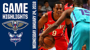 Home tags charlotte hornets vs new orleans pelicans. New Orleans Pelicans Highlights Vs Charlotte Hornets 1 24 18 Youtube