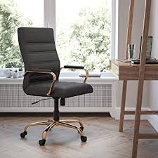 Want a clear acrylic desk chair that swivels, height adjusts, feels comfortable and looks chic? Amazon Com Gold Office Chair