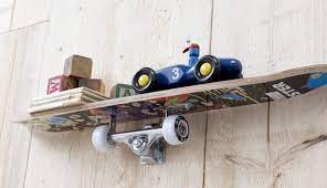 Buy the best and latest etagere murale on banggood.com offer the quality etagere murale on sale with worldwide free shipping. 1001 Idees Pour Transformer Sa Planche En Etagere Skateboard
