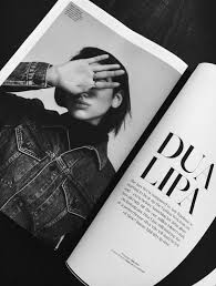 Black And White Magazine Aesthetic Pin By Jalapeno On Icons Lipa Dua Lipa Concert Black And White Photography