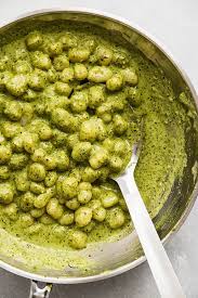 20 Minute Creamy Pesto Gnocchi Life As A Strawberry Recipe In 2020 Creamy Pesto Gnocchi Recipes Easy Gnocchi Recipes