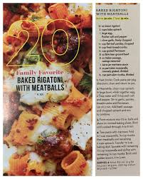 Baked Rigatoni With Meatballs By Good Housekeeping In 2020 Baked Rigatoni Rigatoni Beef Recipes