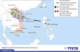 Cơn bão số 2 đã tan vào hôm qua (2/8) nhưng hoàn lưu của nó nối với dải hội tụ nhiệt đới khiến các tỉnh miền bắc nước ta đón một đợt mưa lớn kéo dài cả tuần này, trong đó quảng ninh có thể có mưa rất lớn. CÆ¡n Bao Sá»' 2 Tren Biá»ƒn Ä'ong Baotintuc Vn