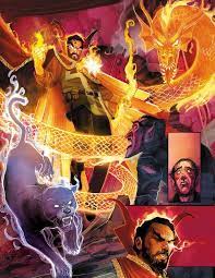 Doctor Strange Damnation Interior Art By Rod Reis Doctor Strange Marvel Doctor Strange Powers Doc Strange