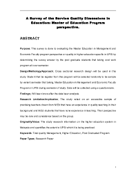 The completion of a scientific thesis is required. Doc Abstract Quality Assurance In Higher Education Izhani Ithnin Academia Edu