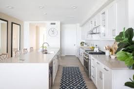 Have you seen a item that would certainly fit flawlessly in your residence as well as you want you could get it? Contemporary White Galley Kitchen With Modern Work Island With Sink And Bar Stools Hgtv