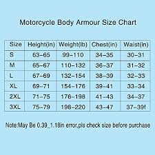 goldfox mens motorbike motorcycle protective body armour