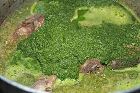 Cassava Leaves Palava Sauce With Steamed Rice - Sierra Leonean Recipe | The  Cooking Wardrobe