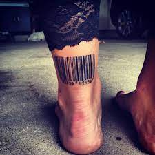 My Barcode Tattoo Tatouage