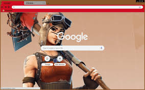 Renegade Raider From Fortnite Chrome Theme Themebeta