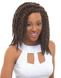 Hair is braided close to the scalp in a continuous, raised row. Janet Collection Pre Loop Crochet Braid Havana Mambo Twist Braid 12 Human Braiding Hair Twist Braid Styles Twist Braids