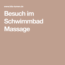 Massage Fur Kinder Besuch Im Schwimmbad Geschichte Massage Schwimmbader Entspannungsgeschichten Fur Kinder