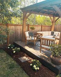 From Dirt To An Amazing Patio Paradise In Just A Few Years Houseon77th Has Us Inspired We Love How Large Backyard Landscaping Patio Makeover Backyard Patio