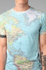 Altru Around The World Tee Map Shirts Shirts Clothes