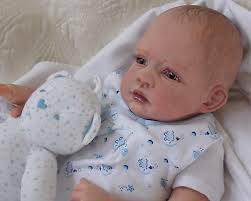REBORN AARON,LOVELY BABY, LUCY HOFFMAN SCULPT. CUTE!.