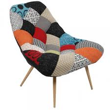 Créez un petit coin cocooning dans votre salon avec la chaise à bascule tissu patchwork ray. Fauteuil Patchwork Zapola 3 Suisses