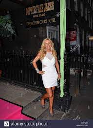 Joan Palmer At The Vip Area In Copper Face Jacks Dublin Ireland Stock Photo Alamy