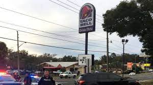 My son love using their kiosk. Fisherman S Catch Of The Day Prompts Evacuation Of A Taco Bell In Ocala Florida Abc News