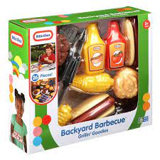 Little Tikes Backyard Barbeque 26 Piece Grillin Goodies Play Food Set Walmart Com In 2021 Play Food Set Play Food Food