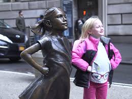 Finance-bi A $2.5 trillion asset manager just put a statue of a defiant  girl in front of the Wall Street bull