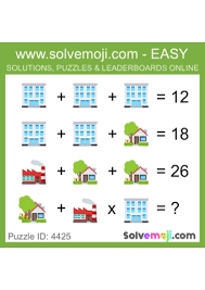 Analyse the following equations and determine the value of the. Emoji Maths Puzzles Teaching Ideas