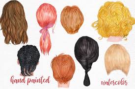 Hairstyles Clipart Custom Hairstyle Hair Clipart Clip Art Hair Styles