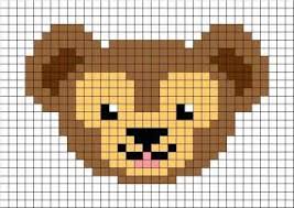 yahoo ブログ サービス終了 アイロンビーズ ダッフィー クロスステッチ 図案 ハマビーズ