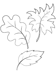 You can show your kids how to blend colors to make a pretty gradient effect. Fall Leaves 5 Coloring Page Free Printable Coloring Pages For Kids