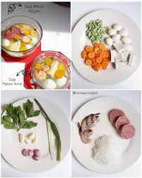 15 btr telur puyuh, rebus kupas 70 gr jamur kuping 70 gr jamur merang bahan bumbu: Resep By Nickenindah Menu Abyan Aina Sop Bihun Bihun Jagung Rebus Udang Telur Puyuh Rebus Rolade Daging Sapi Wortel Buncis Resep Rebusan Daging Sapi