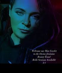 Introducing Our New Reiki Healer at Divine Feminine Beauty! We are thrilled  to welcome Miss Scarlet to the Divine Feminine Beauty team! As a gifted and  intuitive Reiki practitioner, she brings a