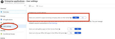 The windows settings provide a way to turn permissions on and off either on a global or per application basis: Understanding Permissions With Office 365 Enterprise Apps Robin Help Center
