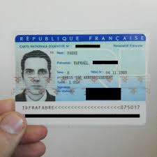 Votre abonnement a bien été pris en compte. Une Carte D Identite Francaise Avec Une Photo En 3d Graphisme Interactivite
