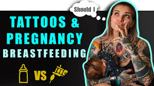 Consider holding off on that tattoo until your baby is at least 6 months old—preferably a year if you're breastfeeding. Getting Tattooed While Pregnant Breastfeeding The Misconception My Research Facts My Opinion Youtube