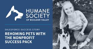 Humane society of boulder valley a 2323 55th street, boulder, co 80301 shelter helping to find loving homes for dogs, cats. Humane Society Of Boulder Valley Rehoming Pets With The Nonprofit Success Pack The Client Cloud For Good