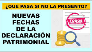 Desde tortugas, perros y joyas, así fue la presentación de la declaración patrimonial de las autoridades de la superintendencia de. Soy Docente Nuevas Fechas De La Declaracion Patrimonial Youtube