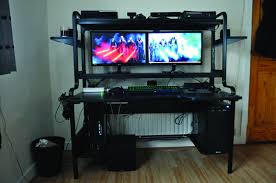 Gaming Computer Desk Dova Home Gaming Setup Gaming Computer Desk Computer Setup