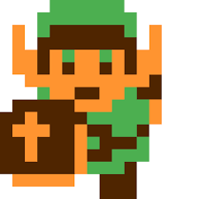 8bit pixel art smiley faces & emojis. Pixilart Link From Legend Of Zelda By White25539