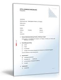 Maybe you would like to learn more about one of these? Stellenbeschreibung Abteilungsleitung Vorlage Zum Download