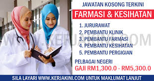We update jawatan kosong here every day, every hour. Jawatan Kosong 2017 Farmasi Dan Kesihatan Pelbagai Negeri Gaji Rm1 300 0 Rm5 300 0