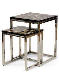 Vancouver acacia wood coffee table. Luxury Side Tables Designer Side Tables Custom Made Side Tables By Instyle Decor Com Hollywood Modern Side Table Modern Accent Tables Modern End Tables