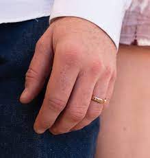 Inexpensive Men S Wedding Bands Rose Gold Rose Gold Mens Wedding Band Mens Gold Wedding Band Inexpensive Mens Wedding Bands