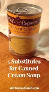 Season with salt and pepper, dice into cubes, and add to the soup after blending. 3 Substitutes For Canned Cream Soup Cream Soup Substitute Recipes Cream Soup