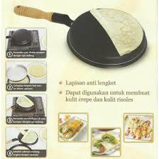 Maybe you would like to learn more about one of these? Wajan Teflon Membuat Crepes Kulit Lumpia Risoles Risol Crepe Dadar Gulung Creper Snack Maker Pan Shopee Indonesia