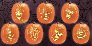 Are there any disney characters carving a pumpkin? Classic Disney Pumpkin Carving Kit Walmart Com Walmart Com